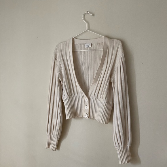 Wilfred Plunge Front Cardigan - Picture 4 of 11